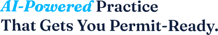 AI-Powered Practice That Gets You Permit-Ready.