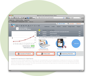 online business dashboard